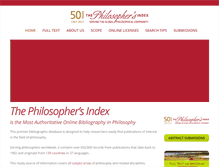 Tablet Screenshot of philindex.org